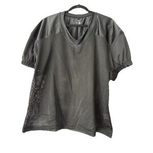 Champro Adult Black Mesh Football Practice Jersey‎ Size XL